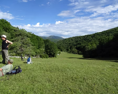 76 le premier point d'eau est à 2 heures