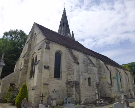 P1050506 Eglise Saint-Lucien, XIIè-XIIIè s., Courcelles-sur-Viosne