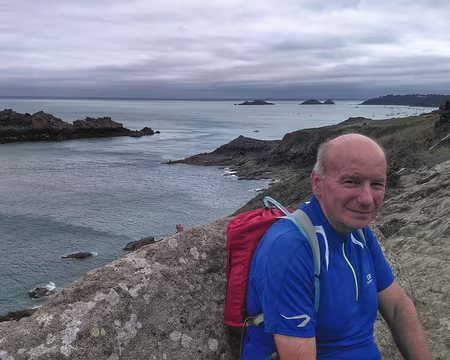 St Malo (27) D.B. devant l'île des Landes et Port Mer