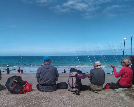 St Malo (48) piquenique à St Malo sur la grande plage