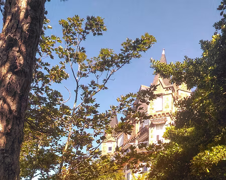 St Malo (64) Dinard, vers la pointe de la Vicomté