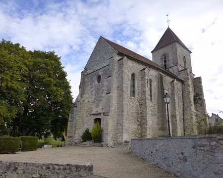 P1050811 Eglise St-Maxime, XIIè-XIIIè s., St-Mesmes