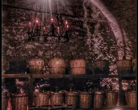 Gers (42) Visite d'un vieux chais d'Armagnac