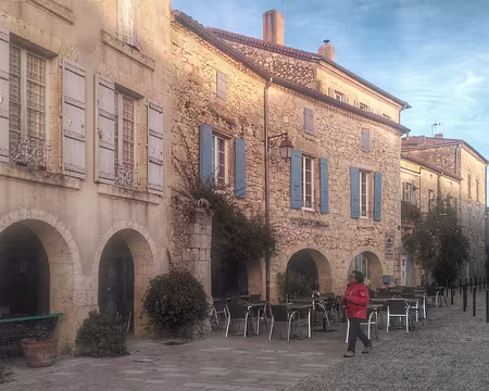 Gers (53a) La Romieu, joli village