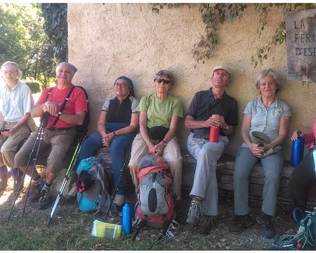 Gers (76) Le groupe à l'ombre (26 degrés)