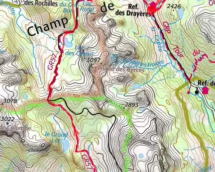 P1090584 Samedi : Du Pont de l'Alp au refuge des Drayères