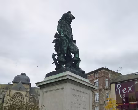 P1060275 Dusquesne, Lieutenant général des armées navales de France (né à Dieppe en 1610, mort à Paris en 1688)