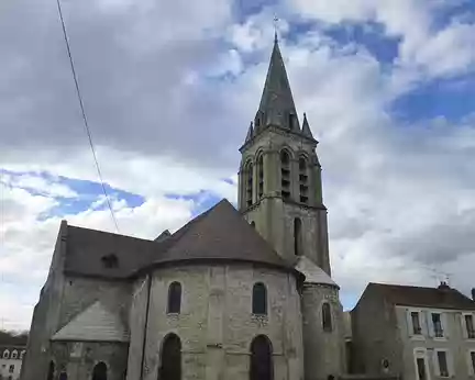 P1060777 Eglise Notre-Dame-de-l'Assomption et son clocher octogonal, La Ferté-Alais
