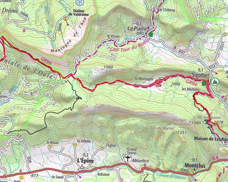 P1250779 De Serres à Pra Boyer (24 km / + 1200 / -900 )