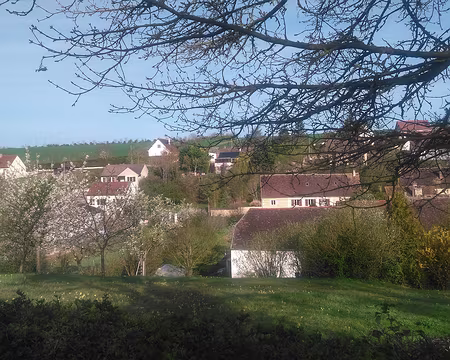 033 Vallan, départ de la randonnée de dimanche.