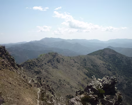 08 Moutonnement des crêtes cévenoles.