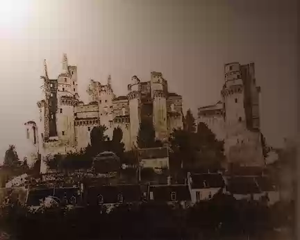 Le château de Pierrefonds avant sa restauration par Viollet-le-Duc Le château de Pierrefonds avant sa restauration par Viollet-le-Duc