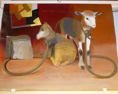 P1260339 Eglise de St Hugues : Arcabas