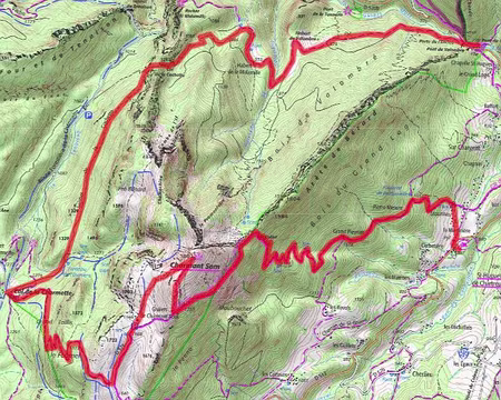 P1260362b Dimanche : Grand tour du Charmant Som et sommet (1100 m /- 1250 m / 19 km)