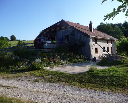 P1090057 Lajoux Châlet La Baumette : 1 an après, on y revient pour démarrer le 3ème tronçon