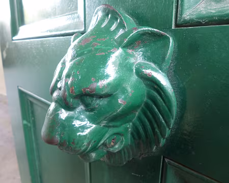 P1070650 Tête de lion représentant la puissance et le courage