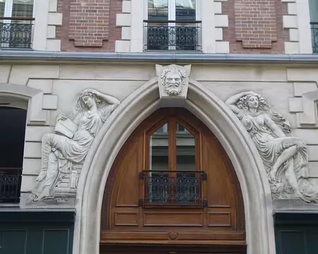 P1070826 Ici vécut l'homme de lettres noir américain Richard Wright (1908-1960), de 1949 à 1959.