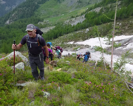 P1260487 Fin de séquence crapahut pour éviter le névé