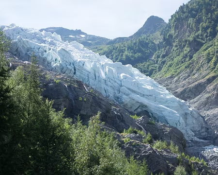 20180708-11h29m31s-DSC07629-V3 Dernier regard sur le glacier des Bossons.