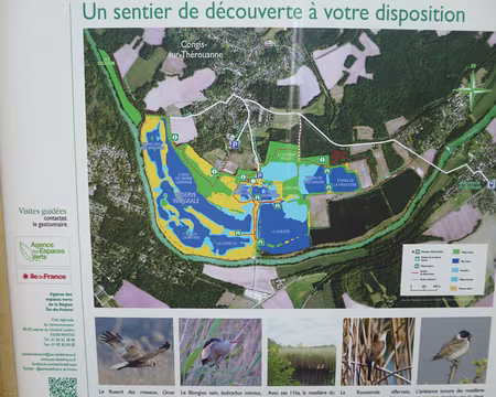 P1080015 2è plus grande réserve naturelle d'Ile-de-France avec 160 ha., classée depuis 2012. Elle est implantée dans une boucle de la Marne à la place d'anciennes...