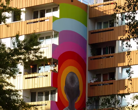 P1080422 Rue Jeanne d'Arc, oeuvre de Seth, sans titre