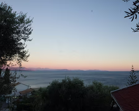 2018_10_25-18_41_55 Coucher de soleil depuis notre location à Barbati