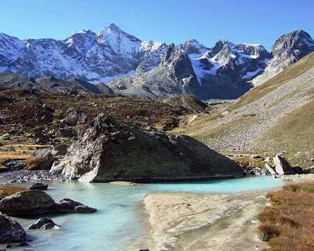DSCF1348 Petits lacs avant le col d'Arsine (Réou d'Arsine)