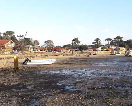Village du Canon à marée basse Village du Canon à marée basse