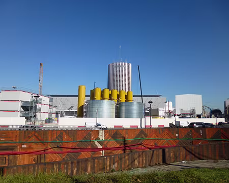 P1090982 Travaux de la Place de la Porte Maillot