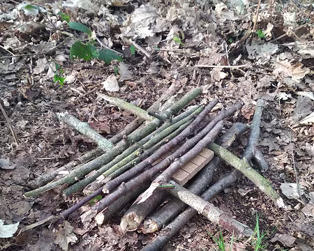 IMG_20190421_181654 Préparation du feu pour le soir