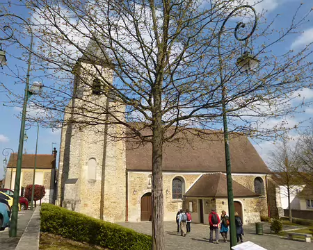 P1100334 Eglise Saint-Marcel, XIIè s., Villabé