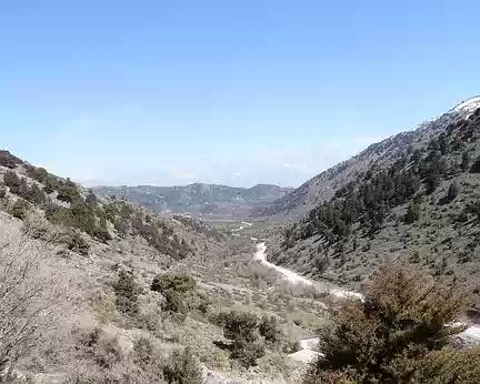 DSC07207 Route de Omalos vers entrée des gorges de Samaria