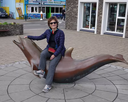 P1050369 Dans la baie de Dingle il y a un dauphin et une sirène.