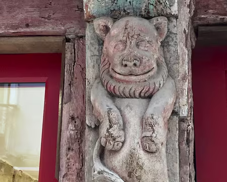 IMG_0829 Détail d’une maison ancienne à Vannes.