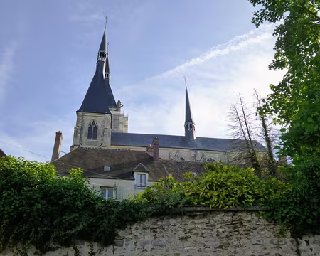 P1110118 Eglise Saint-Germain d'Auxerre construite à partir du XIIè s., Dourdan