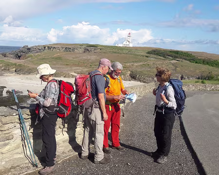 point carte face à îles des Poulains point carte face à îles des Poulains