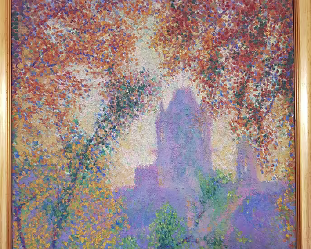 20191006_161524 Au musée de Vernon = Theodore Earl Butler (Columbus 1861 - Giverny 1936) - Collégiale de Vernon