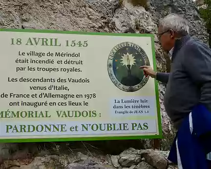 P1060207 Mémorial Vaudois à Mérindol