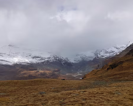 20191022_111509 Depuis Höhbalmen vers Schönbielhütte et Schönbielgletscher