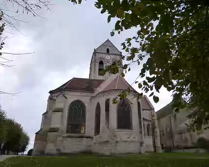 P1120263 Eglise Notre-Dame-de-l'Assomption, XIIè -XIIIè s., Auvers-sur-Oise, Merci à Geneviève.