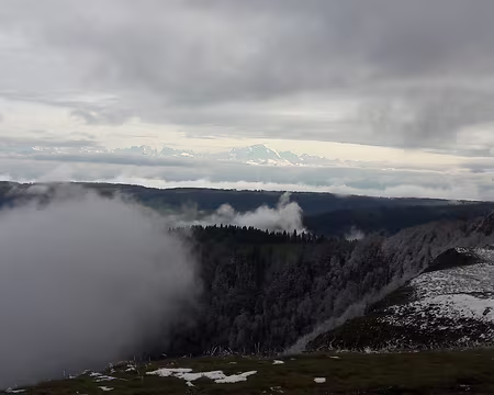 Sur les crêtes, les Alpes ne sont pas loin Sur les crêtes, les Alpes ne sont pas loin