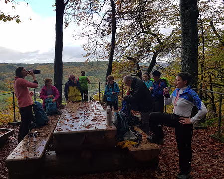 20191102_095530 Pause à un des nombreux belvédères aménagés