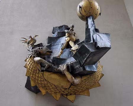 P1130408 Automate du quartier de l'horloge à Beaubourg