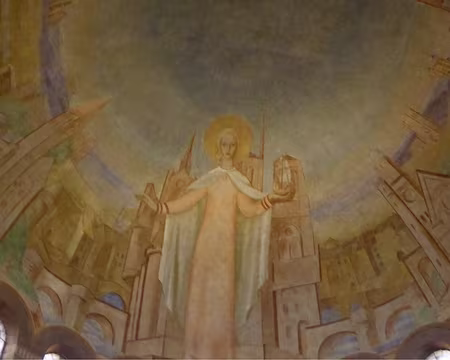 035 La fresque de sainte Geneviève (L. Toublanc, 1927)