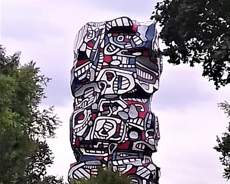 029 la Tour aux figures (J. Dubuffet, 1988) restaurée