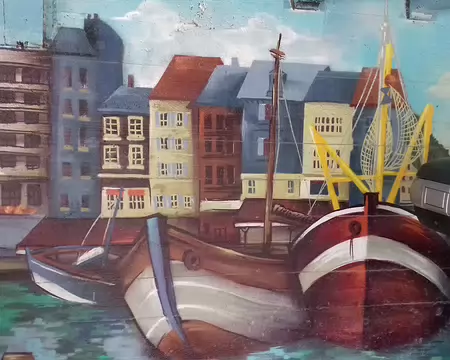 041 à l’estuaire, entre Le Havre et Honfleur