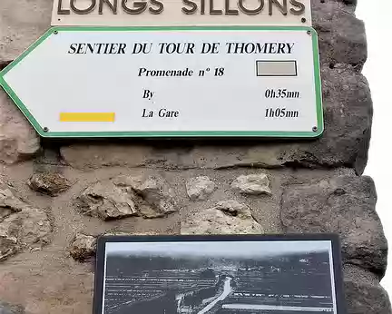 023 Le chemin des longs sillons, unique en France, est un ensemble de murs à vigne classés au titre des monuments historiques