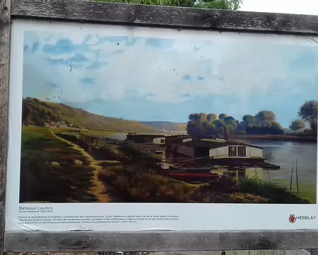 005 »Bateaux-lavoirs », tableau de Victor Madeleine