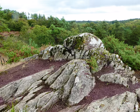 098 Rochers dominant la vallée du Canut