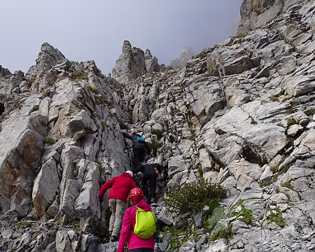 DSC00048 Couloir vertigineux du mont Olympe